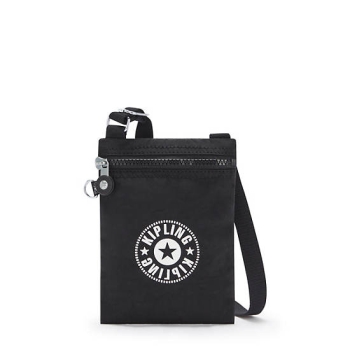 Black Kipling Afia Lite Mini Crossbody Bags | AE265LNGX