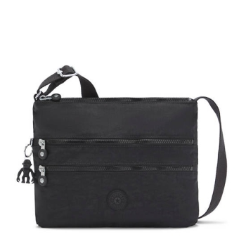 Black Kipling Alvar Crossbody Bags | AE169CMKL