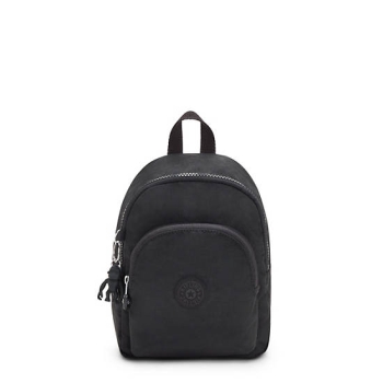 Black Kipling Curtis Compact Convertible Backpacks | AE821YIUA