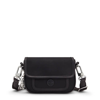 Black Kipling Inaki Small Crossbody Bag Handbags | AE705LWPY