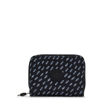 Black Kipling Money Love Printed Small Wallets | AE832DHOI