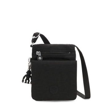 Black Kipling New Eldorado New Eldorado Crossbody Bags | AE650ELJV