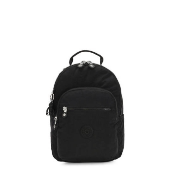 Black Kipling Seoul Small Tablet Backpacks | AE320ZJME