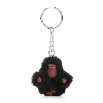 Black Kipling Sven Extra Small Classic Monkey Keychains | AE659DCAR
