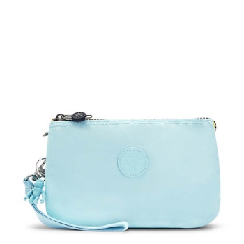 Blue Kipling Creativity Extra Large Fashion Wristlet Handbags | AE493TAHV