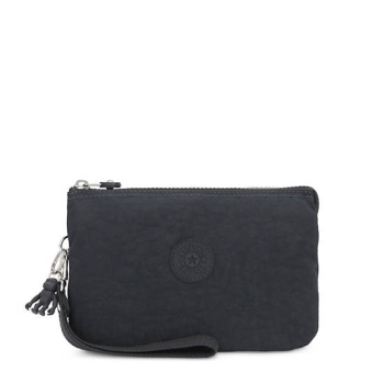 Blue Kipling Creativity Extra Large Wristlet Handbags | AE207ORNA