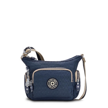 Blue Kipling Gabbie Mini Printed Crossbody Bags | AE946EOIT