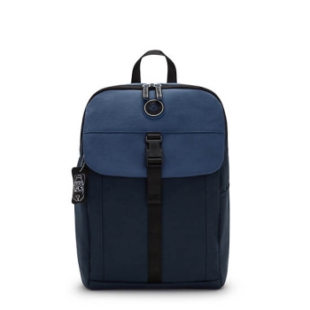 Blue Kipling Genadi 16" Laptop Backpacks | AE524QVIW