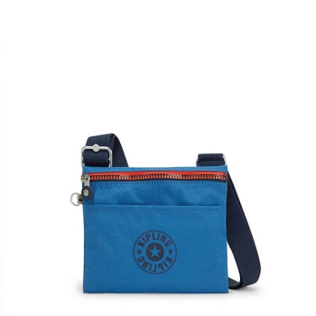 Blue Kipling Gib Crossbody Bags | AE821EDJR