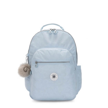 Blue Kipling Seoul Large Iconic 15" Laptop Backpacks | AE926LTCX