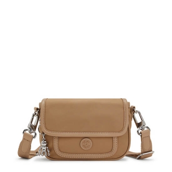 Brown Kipling Inaki Small Crossbody Bag Handbags | AE712WXVC