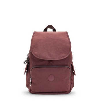 Burgundy Kipling City Pack Backpacks | AE087AGCD