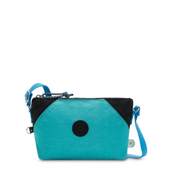 Green Blue Kipling Art Extra Small Crossbody Bags | AE136NYXE