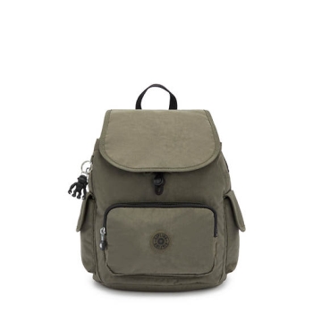 Green Kipling City Pack Small Backpacks | AE652BXJU