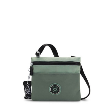 Green Kipling Gib Crossbody Bag Handbags | AE235UBPD