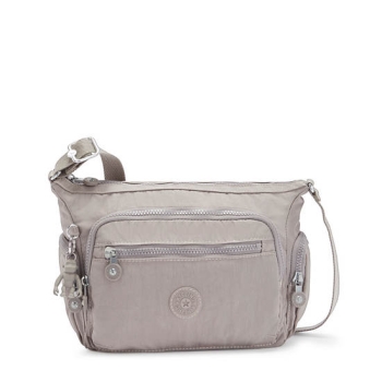 Grey Kipling Gabbie Small Crossbody Bags | AE628PLET