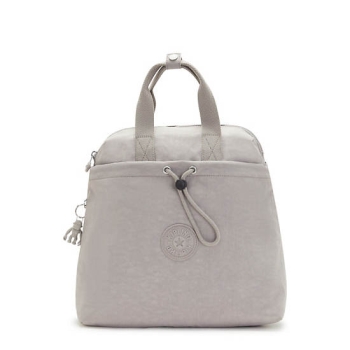 Grey Kipling Goyo Medium Backpack Tote Handbags | AE569VAQP
