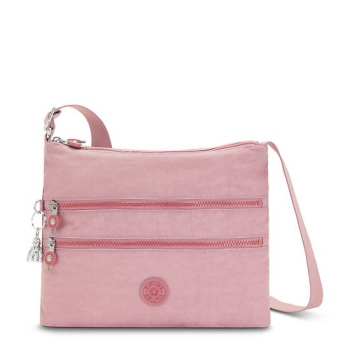 Lavender Pink Kipling Alvar Crossbody Bags | AE647WVID