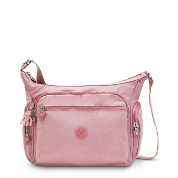 Lavender Pink Kipling Gabbie Crossbody Bags | AE179PQVF