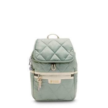 Olive Kipling City Pack Small Fashion Backpacks | AE125DYEQ