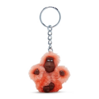 Orange Kipling Sven Extra Small Monkey Keychains | AE436LGAB