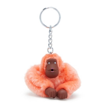 Orange Kipling Sven Small Monkey Keychains | AE749VZXH