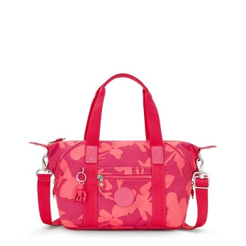 Pink Kipling Art Mini Printed Shoulder Bags | AE310XOBM