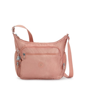 Pink Kipling Gabbie Crossbody Bags | AE420YVBI