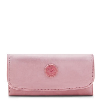 Pink Kipling Money Land Snap Wallets | AE625JSLE