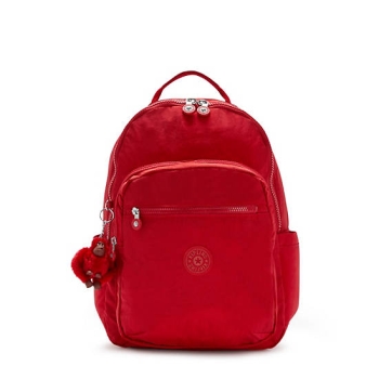 Pink Kipling Seoul Large Classic 15" Laptop Backpacks | AE284IQHG