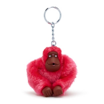 Pink Kipling Sven Monkey Keychains | AE964UDCK