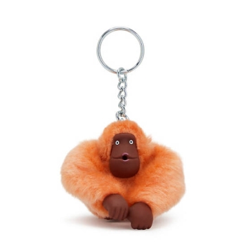Pink Kipling Sven Small Monkey Keychains | AE348KDGQ
