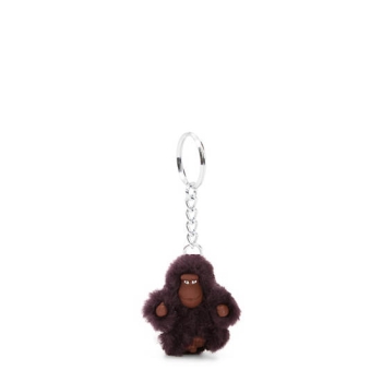 Purple Kipling Sven Extra Small Classic Monkey Keychains | AE836CDXA