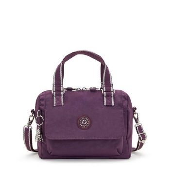 Purple Kipling Zeva Handbags | AE308WSVB
