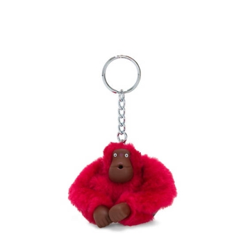 Red Kipling Sven Small Monkey Keychains | AE519IVSP