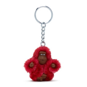 Red Pink Kipling Sven Extra Small Monkey Keychains | AE093QFCU