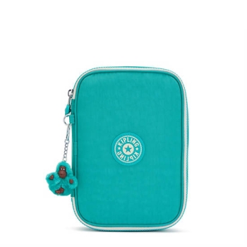 Turquoise Kipling 100 Pens Fashion Pencil Case | AE284IYPB