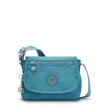 Turquoise Kipling Sabian Crossbody Mini Bags | AE238THXO