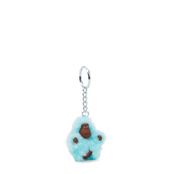 Turquoise Kipling Sven Extra Small Monkey Keychains | AE854TNXC