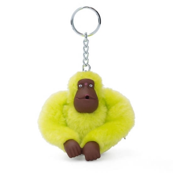 Yellow Kipling Sven Monkey Keychains | AE570PSAD