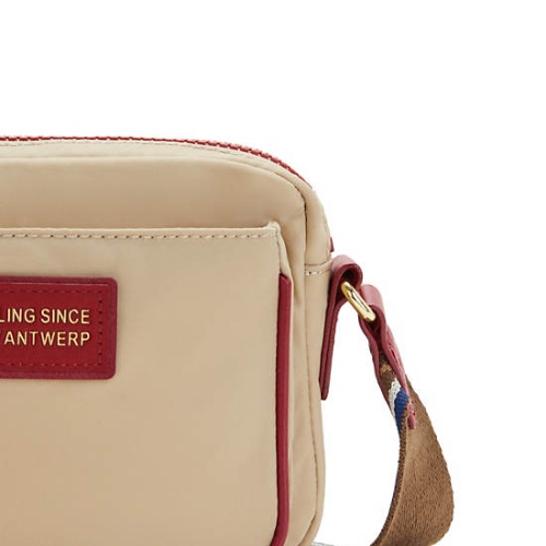 Beige Kipling Abanu Crossbody Bags | AE132DLXE