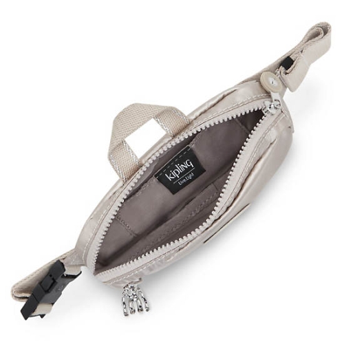 Beige Kipling Alys Metallic Waist Bags | AE298TACU