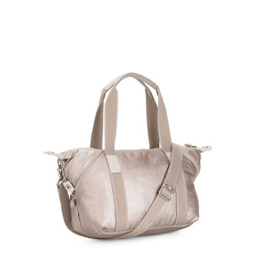 Beige Kipling Art Mini Metallic Shoulder Bags | AE075GDYQ