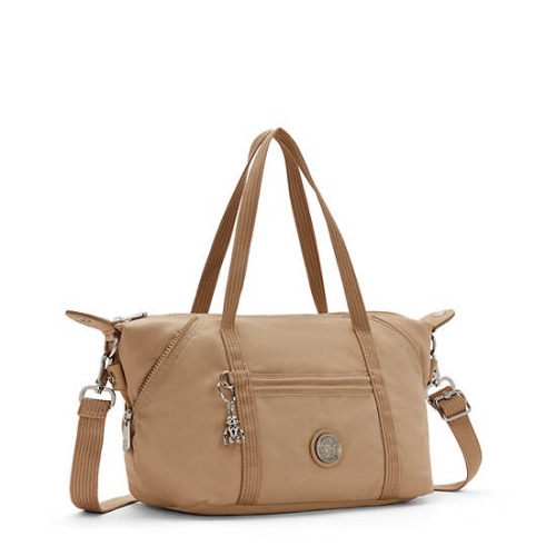 Beige Kipling Art Mini Seoul Shoulder Bags | AE953TEJA