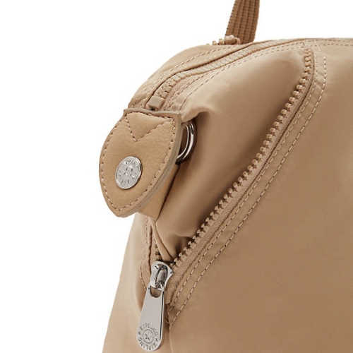 Beige Kipling Art Mini Seoul Shoulder Bags | AE953TEJA