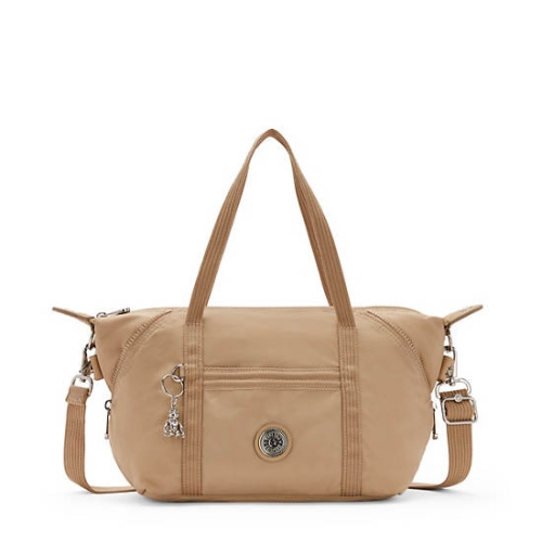 Beige Kipling Art Mini Seoul Shoulder Bags | AE953TEJA