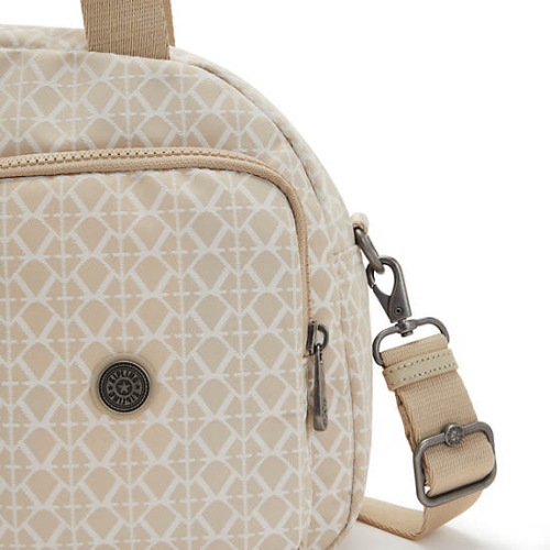 Beige Kipling Cool Defea Classic Printed Shoulder Bags | AE536FWYB