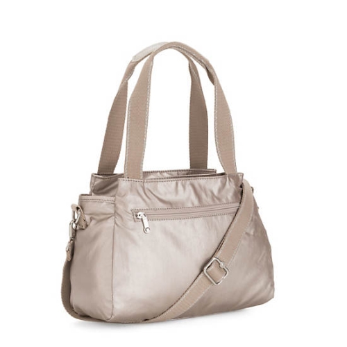 Beige Kipling Elysia Metallic Shoulder Bags | AE769GORJ