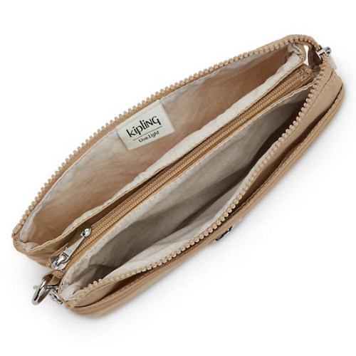 Beige Kipling Riri Crossbody Bags | AE235ANUR