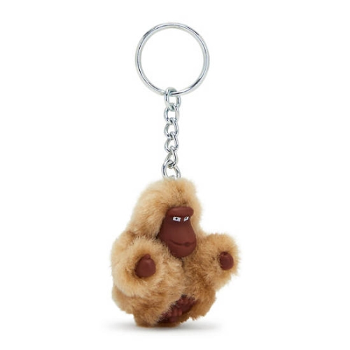 Beige Kipling Sven Extra Small Iconic Monkey Keychains | AE840LHVP